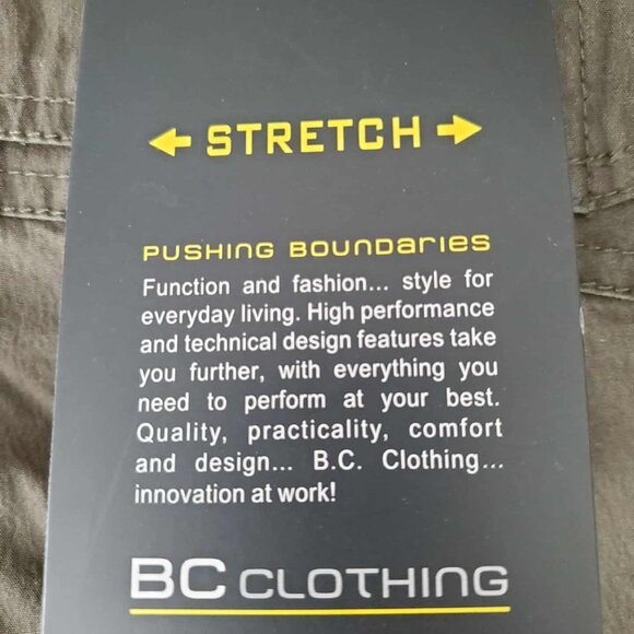 NEW Men's Cargo Convertible Pant (Green) - Picture 11 of 12